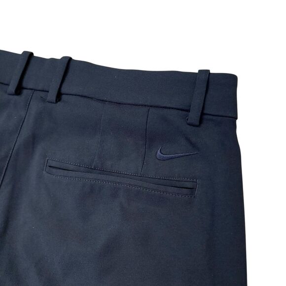 Nike Pants Mens 30x32 Navy Straight Leg Stretch Performance Comfort Preppy Golf - Picture 7 of 12
